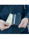 Men s card holder Jaslen Wallets Leather Jaslen leather