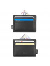 Porte-carte homme Jaslen Wallets Cuir Jaslen