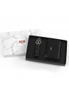Pack Bolsa Tripla + Chaveiro Jaslen Gift Packs Artigos de Couro Jaslen Sra