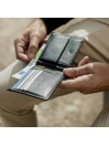 Lois Wilson men s wallet in leather