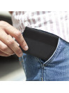 Lois Wilson men s leather wallet-card holder in leather