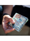 Pack Portemonnaie + Herren Schlüsselanhänger Skpat Geschenkpakete Lederwaren Skpat Cro aus Leder