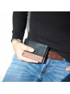 Lois Durham men s wallet in leather
