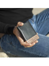Lois Durham men s wallet in leather