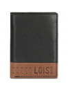 Lois Durham men s wallet in leather