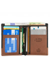 Lois Durham men s wallet in leather