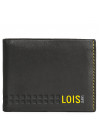 Lois Temple men s wallet in leather
