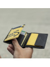 Lois Temple men s wallet in leather