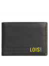 Lois Temple men s wallet in leather