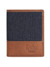 Portefeuille pour homme Lois Rogers en toile/cuir