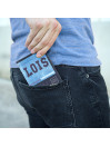 Men s wallet Lois Steller in canvas-pvc