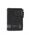 Cartera-Tarjetero De Piel De Hombre Lois Dayton En Piel