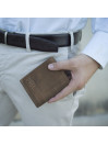 Lois Elk Men s Leather Wallet in leather