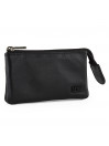 Bolsa tripla Lois Lubbock/Porta-cartões em pele