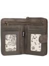 Cartera Estampada Con Bordados Mujer Lois Atuk Color
