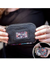 Monedero De Mujer Cimarron De La Colección Quincy En Nylon-Polipiel