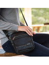 Lois Grant men s shoulder strap in leatherette