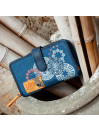 Damen-Portemonnaie Lois Pasadena aus Polyester-Canvas-Kunstleder