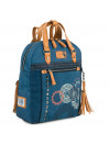 Sac à dos femme/homme Lois Pasadena en polyester-toile-similicuir