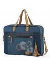 Porte-documents femme/homme 15 » Lois Pasadena en polyester-toile-similicuir