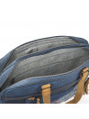 15" Damen/Herren Dokumentenhalter Lois Pasadena aus Polyester-Canvas-Kunstleder