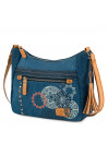 Lois Pasadena Sac à bandoulière femme/homme en polyester-toile-similicuir