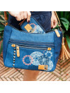 Lois Pasadena Women/Man Shoulder Bag in Polyester-Canvas-Leatherette