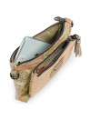 Mini Borsa a Tracolla/Portafoglio Doppia donna / uomo Skpat Annecy in poliestere / tela / similpelle / paglia