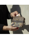 Women s purse Skpat Florence in canvas / polyester / leatherette