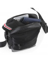 Jaslen Dortmund men s shoulder strap in vegan nylon-leather