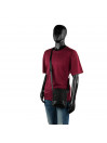 Jaslen Dortmund men s shoulder strap in vegan nylon-leather