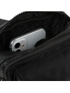 Jaslen Dortmund men s shoulder strap in vegan nylon-leather