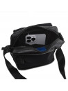 Jaslen Dortmund men s shoulder strap in vegan nylon-leather