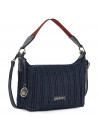 Sac à bandoulière femme avec bandoulière Lois Asgard en Denim-Faux Cuir