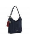 Borsa da donna/Zaino Lois Asgard in denim-ecopelle
