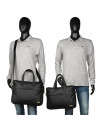 Portable Briefcase 15" woman / man Lois Layton in leatherette