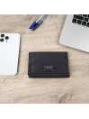 Lois Herard men s wallet in canvas