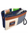 Cartera De Mano Triple Skpat Genova