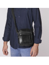 Borsa a tracolla Lois Alvord uomo/donna in vernice