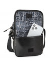 Lois Alvord men s/women s patent leather shoulder bag