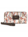 Portefeuille pour femmes Skpat Buildings en similicuir