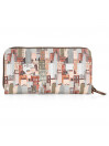 Portefeuille pour femmes Skpat Buildings en similicuir