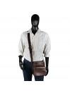 Women/men shoulder strap Lois Desert in leatherette