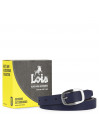 Cintura in pelle da donna Lois colore
