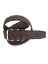 Lois men s belt in velvet leather color