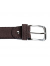 Lois men s belt in velvet leather color