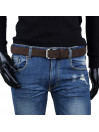 Lois men s belt in velvet leather color