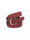 Lois men s belt in velvet leather color