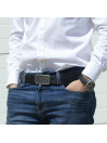 Men s belt Lois color in leather