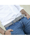 Lois men s belt in velvet leather color